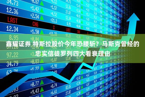 鑫耀证券 特斯拉股价今年恐腰斩？马斯克曾经的忠实信徒罗列四大看衰理由