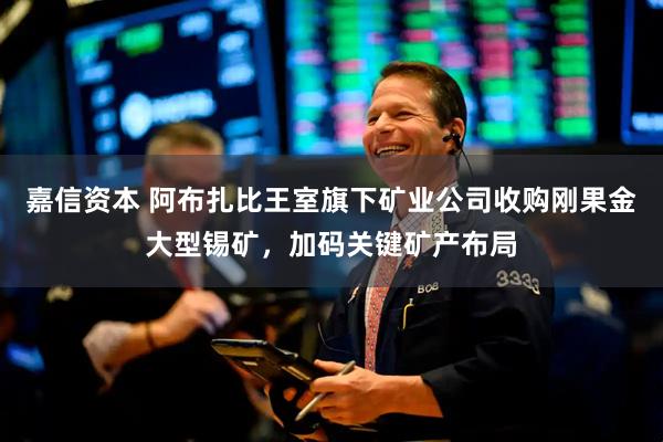 嘉信资本 阿布扎比王室旗下矿业公司收购刚果金大型锡矿，加码关键矿产布局