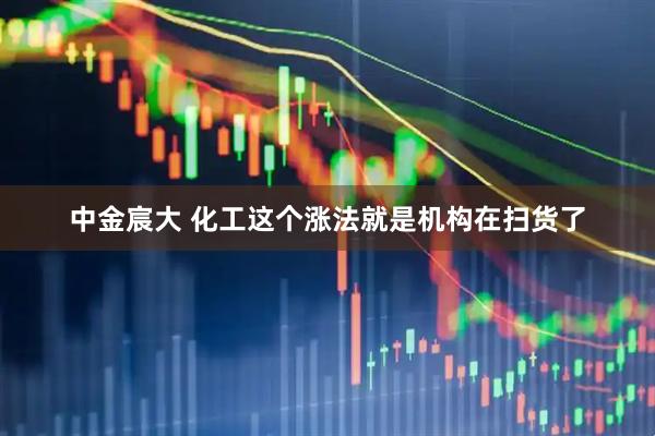 中金宸大 化工这个涨法就是机构在扫货了